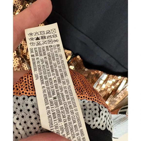 REVOLVE Endless Rose NWT Sparkle Like You Mean It Mini Party Dress Size XS - Picture 9 of 14